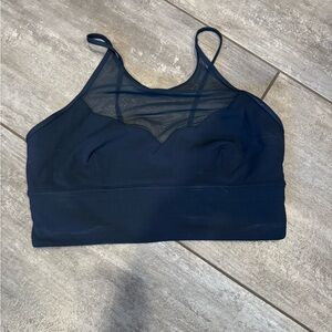 Women's Navy Mesh Lulu size 8